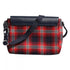 Dolce & Gabbana Multicolor Plaid Wool Calfskin Tartan Satchel Bag